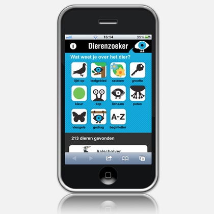 Dierenzoeker app