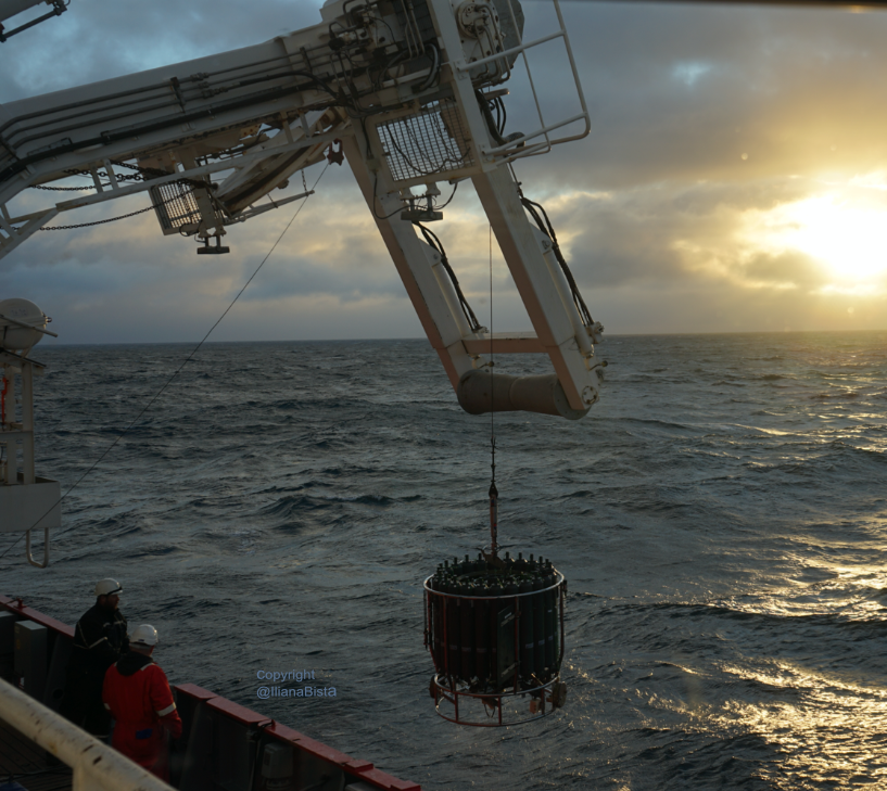  The Conductivity Temperature Depth for collection of water samples