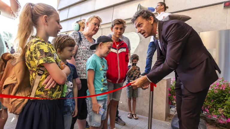 Edwin van Huis opening Naturalis