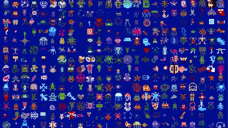 Space invaders, maar dan biologisch 