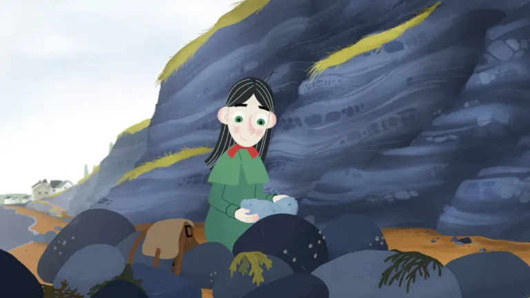 Mary Anning vindt fossielen