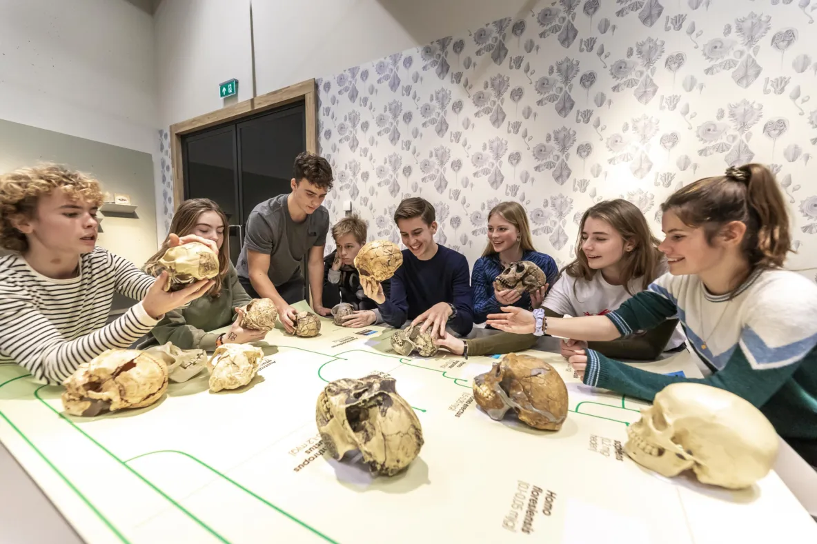 kids with skulls