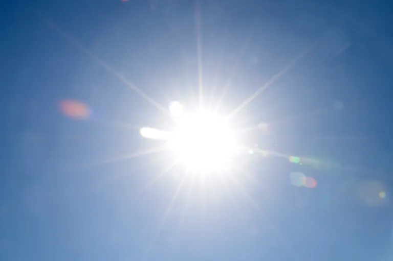 Felle zon