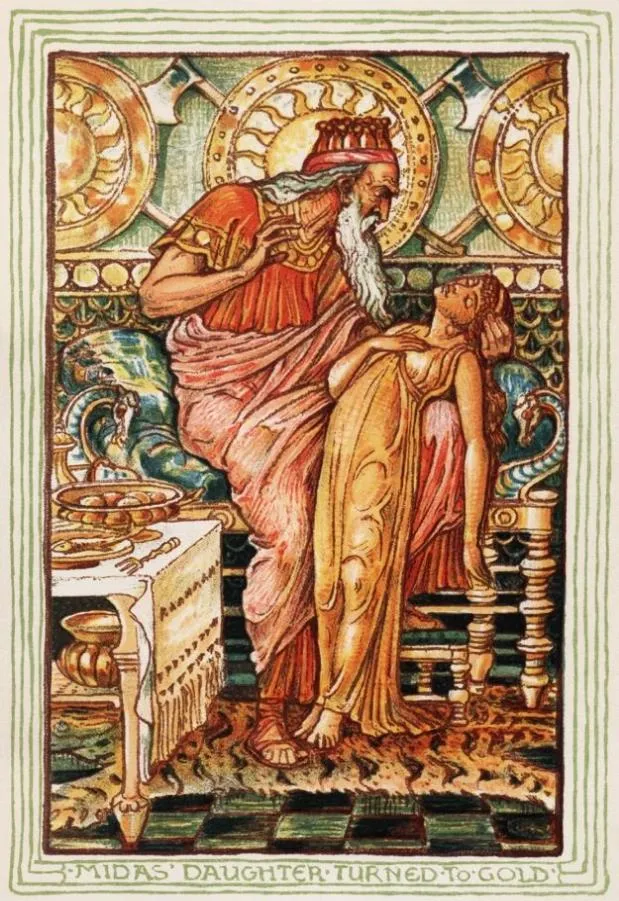 King Midas painting