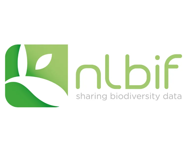 Het logo van NLBIF - sharing biodiversity data